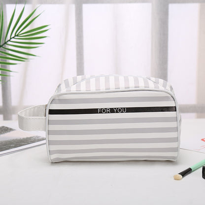 womens portable cosmetic bag zipper multifunctional