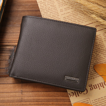 mens wallet leather wallet coin purse