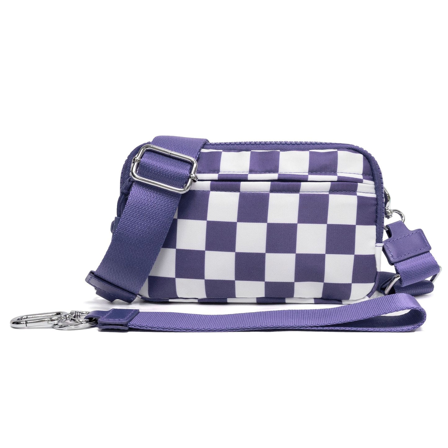 Double-layer Polyester Waterproof Outdoor Sports Running Crossbody Waist Bag