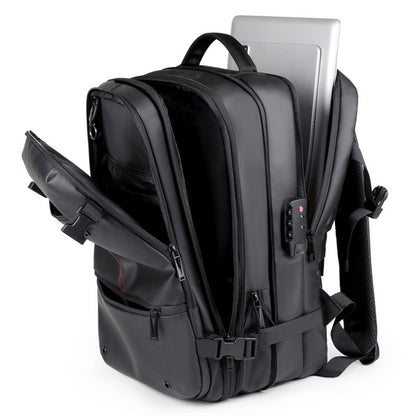 Multi-functional High-grade Vacuum Compression Business Backpack