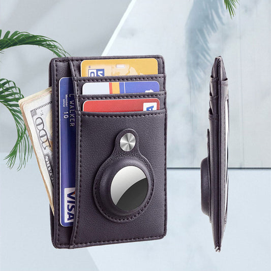 anti theft brush ultra thin male wallet card holder