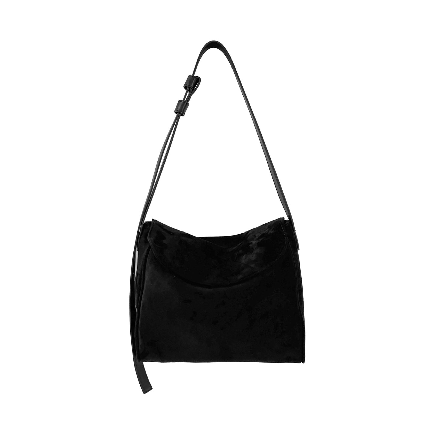 Retro Flap-style Suede Mini Square Fallwinter A Versatile Solid-color Tote Or Shoulder Bag For Women