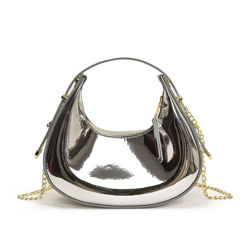 womens fashionable candy colored shoulder bag