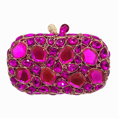 hand held new diamond evening bag