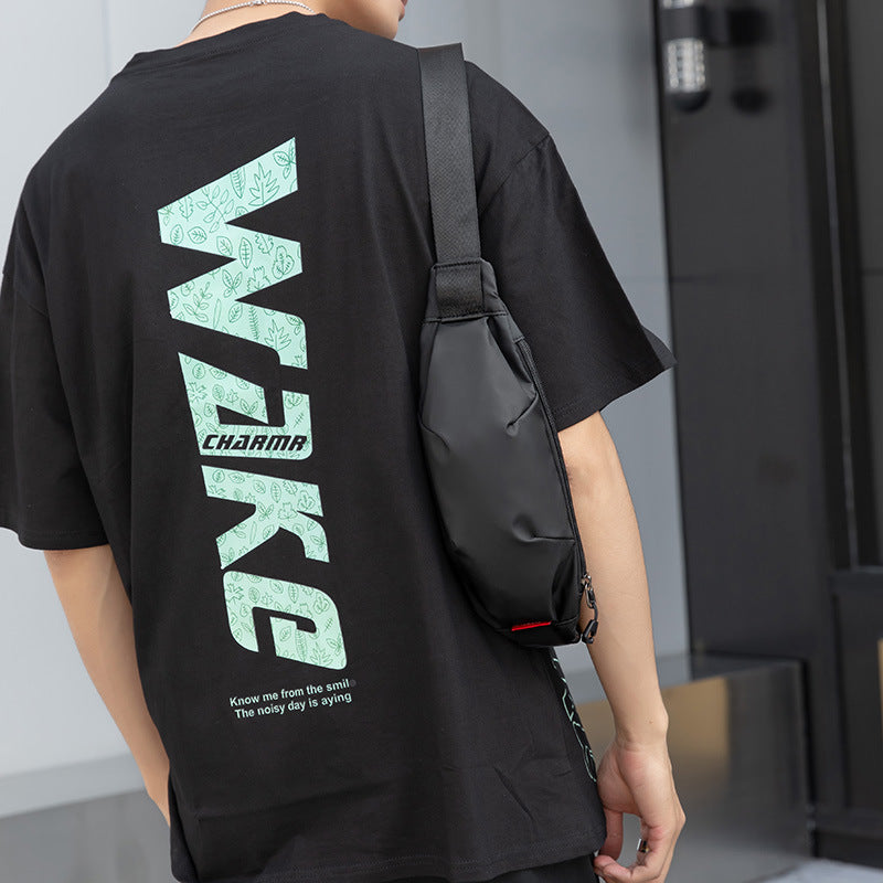 male tide single shoulder crossbody bag fashion