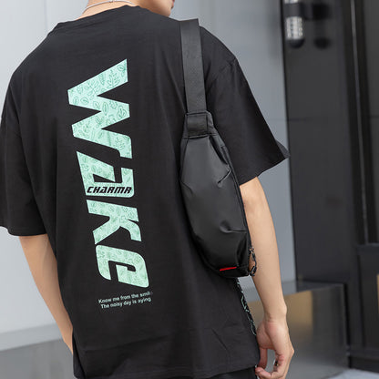 male tide single shoulder crossbody bag fashion