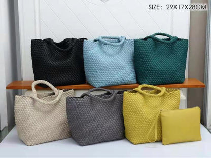 underarm tote mother straw bag