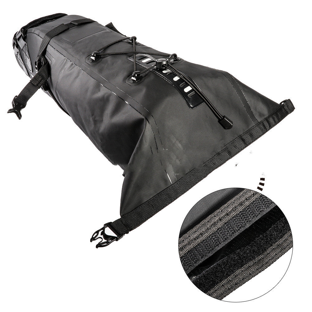 large capacity bicycle saddle bag waterproof 10l bicycle rear seat bag bicycle accessories