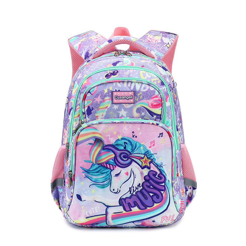 primary school student schoolbag boys stylish and lightweight grade 1 3 children backpack