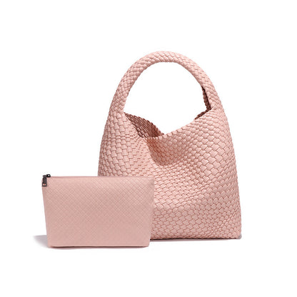 large capacity combination bags trend underarm shoulder handmade soft texture