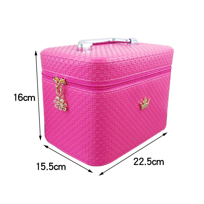 large capacity korean cosmetic bag cute small