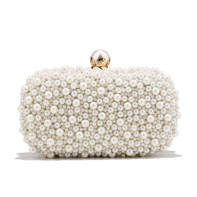 pearl dinner ladies hand bag