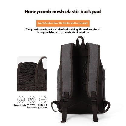 Retro Men's Canvas Backpack Small