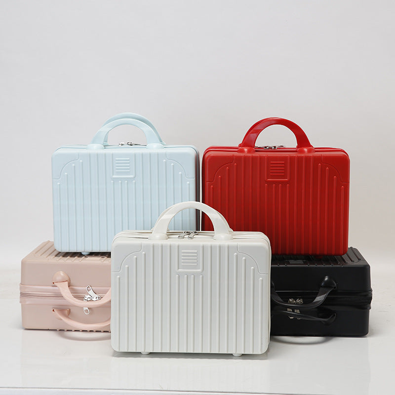 household fashion simple solid color lightweight suitcase