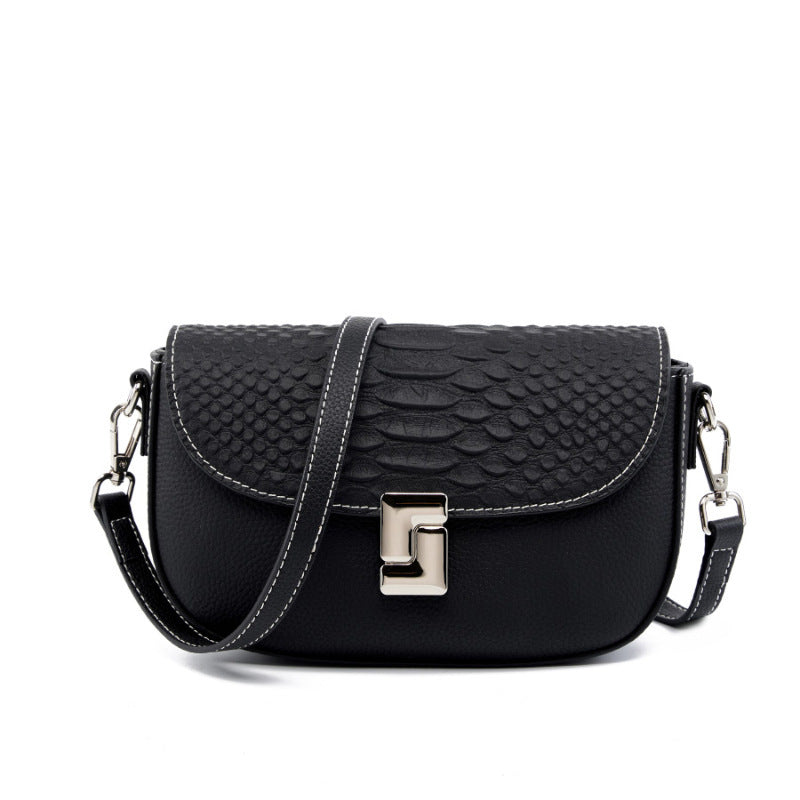 womens one shoulder large capacity small square bag