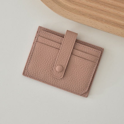 ultra thin card holder womens south korea multi card slot