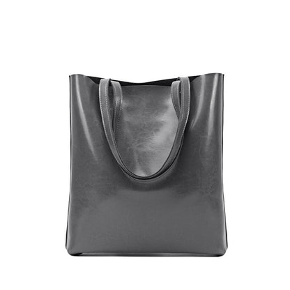 womens cow leather bag stylish and simple