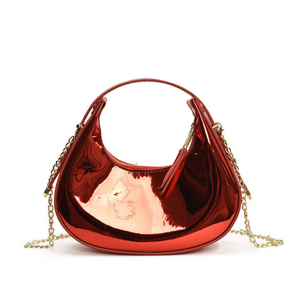 womens fashionable candy colored shoulder bag