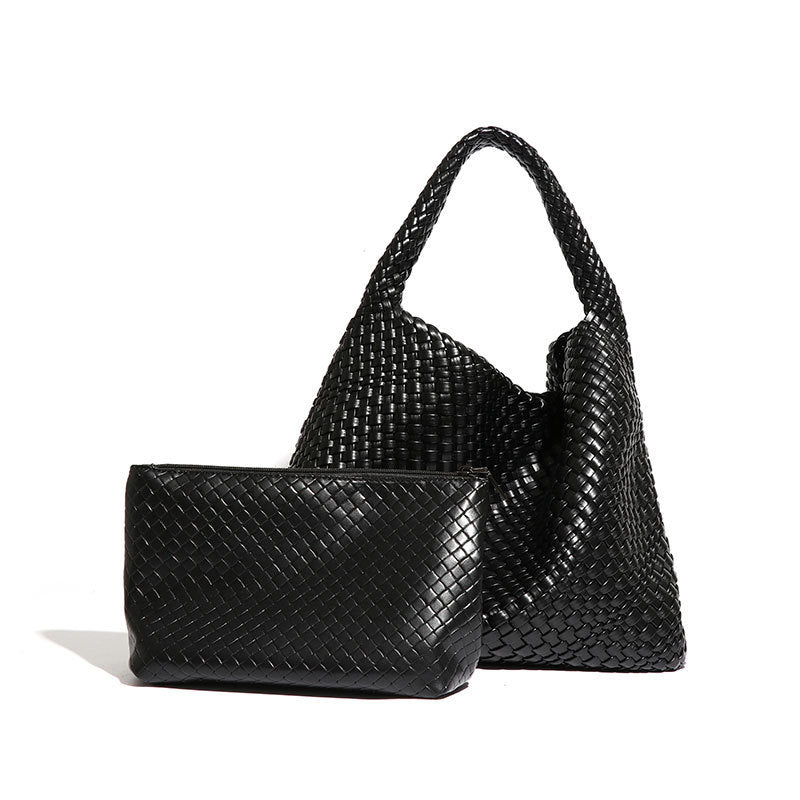 large capacity combination bags trend underarm shoulder handmade soft texture