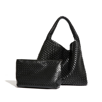 large capacity combination bags trend underarm shoulder handmade soft texture