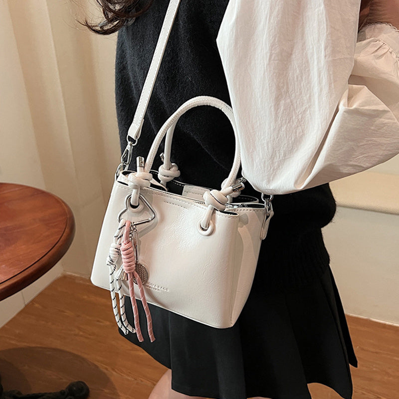 womens messenger bag fashion portable one shoulder bucket bag