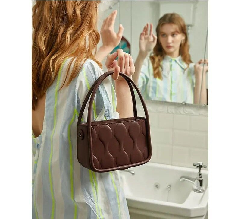 fashion retro grandma bag simple messenger female bag