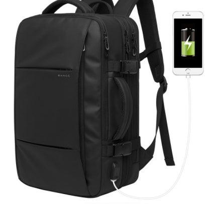 bange male college student computer backpack