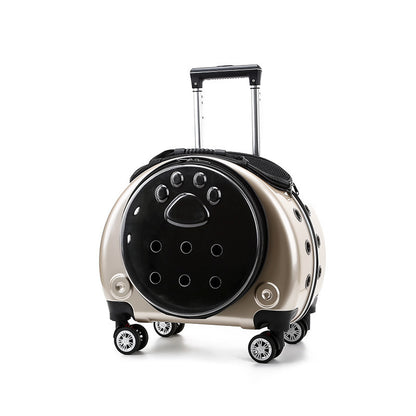 small-pet-trolley-bag-portable-dog-diaper-bag-transparent-shoulders-cat-bag-space-capsule