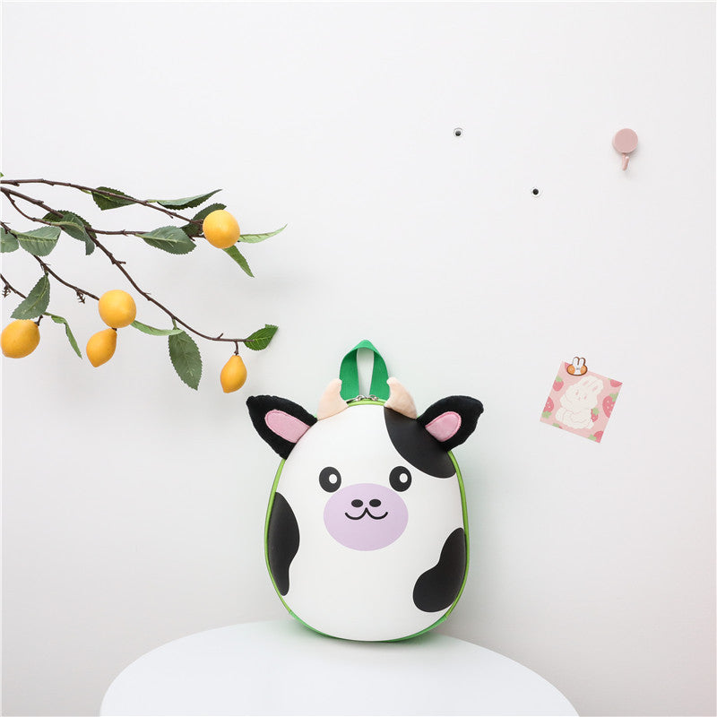 cartoon animal eggshell childrens small schoolbag for men and women