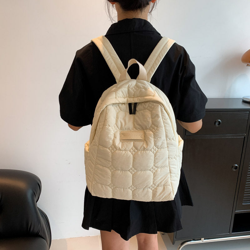 japanese style simple lightweight waterproof backpack