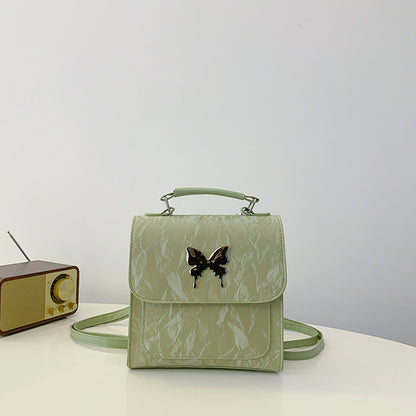 butterfly handbag shoulder casual small square bag