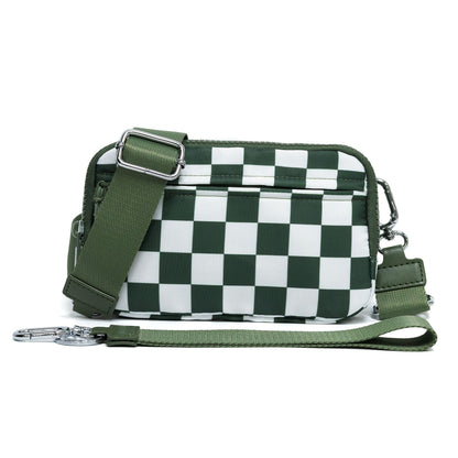 Double-layer Polyester Waterproof Outdoor Sports Running Crossbody Waist Bag