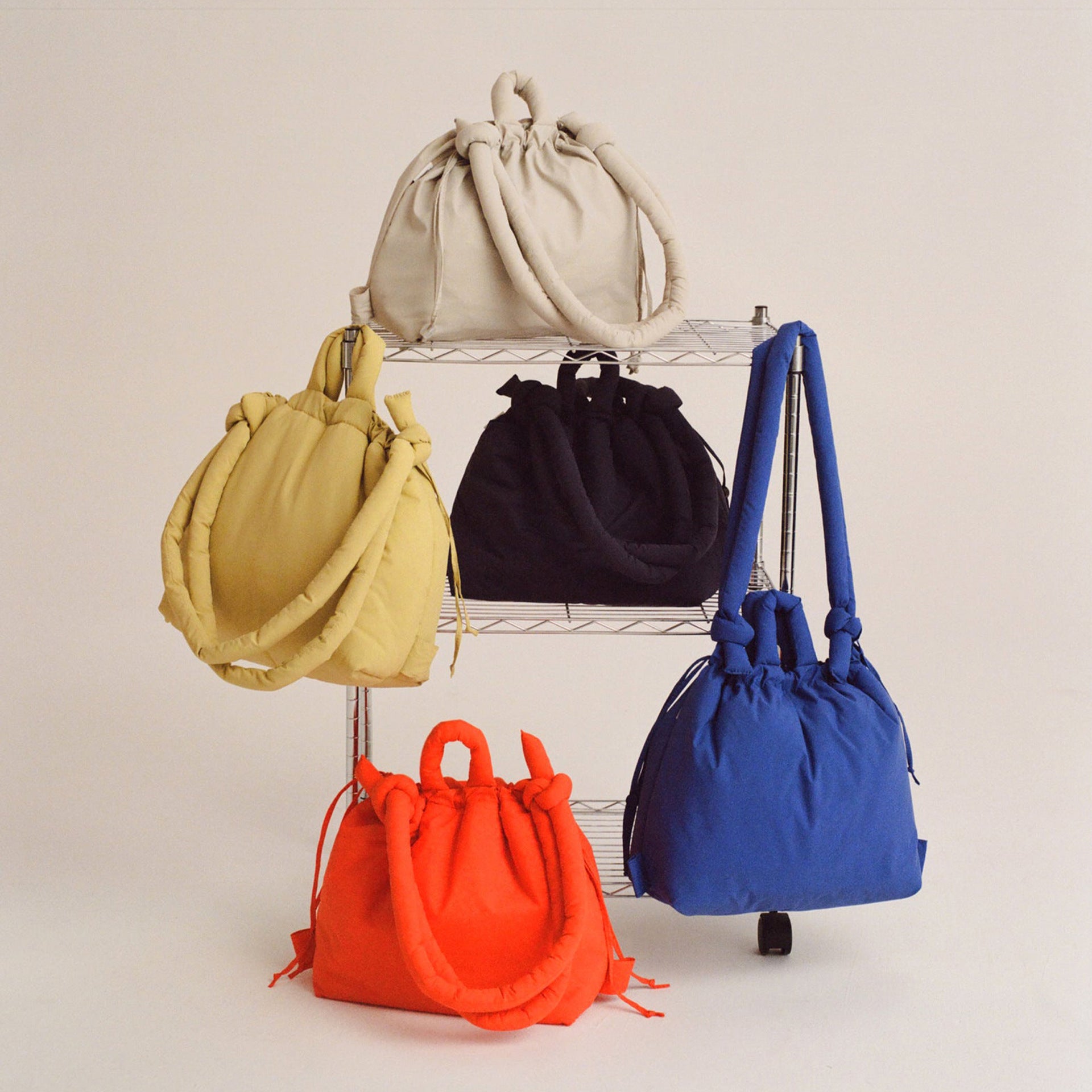 nylon fashion down crossbody bag