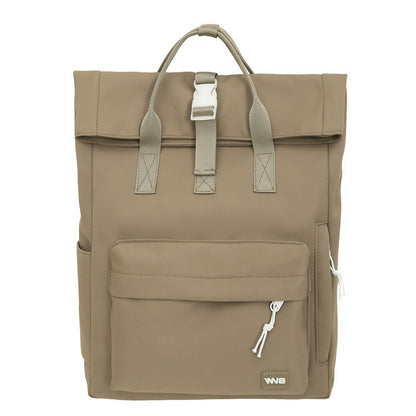 Large-capacity Solid Color Backpack