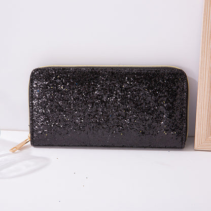 zipper student korean multi functional wallet