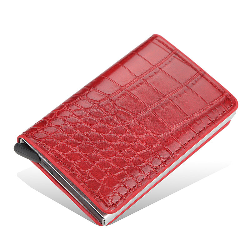 anti demagnetization bank card holder men