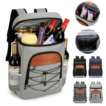 backpack insulated bag multi functional waterproof picnic bag large capacity cold keeping outdoor