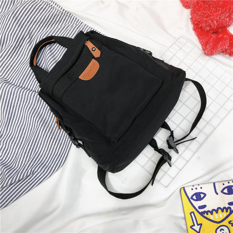 super hot girl korean style simple girl campus high school student schoolbag