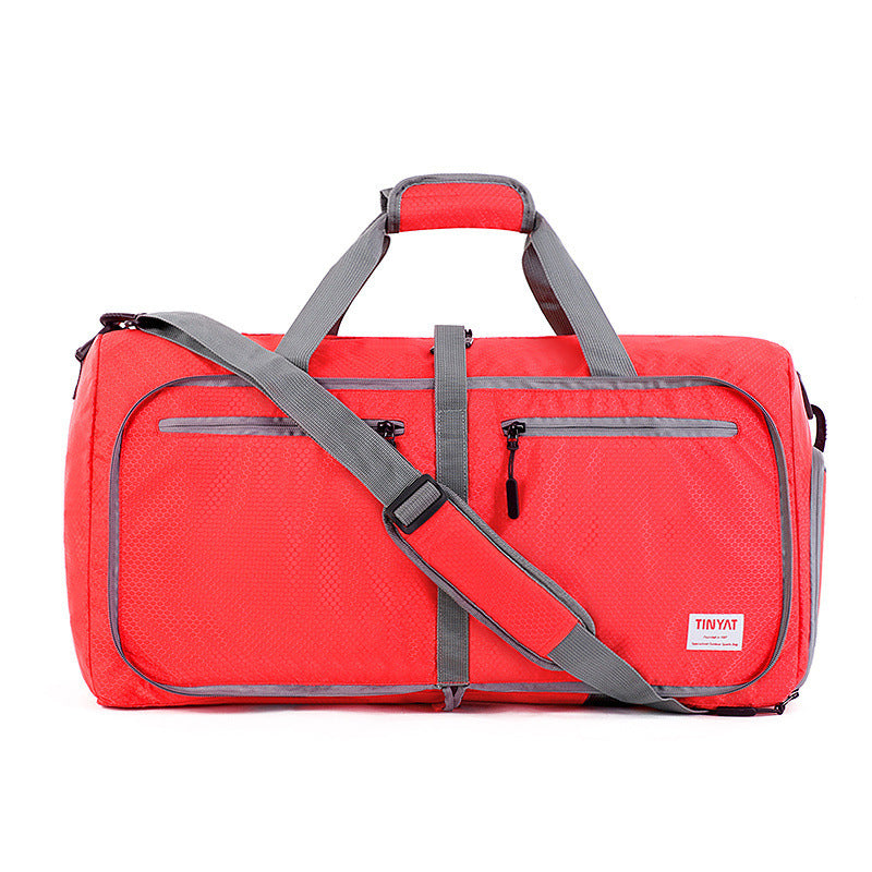 new foldable travel bag single shoulder portable large capacity luggage