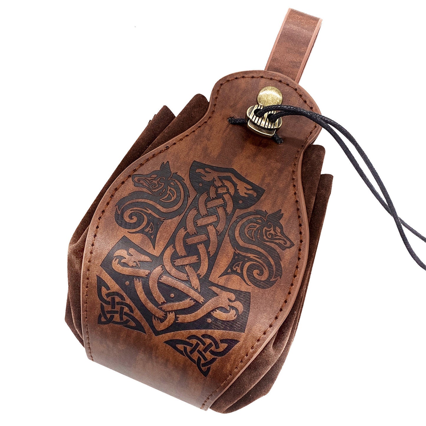 viking style hangable retro fanny pack