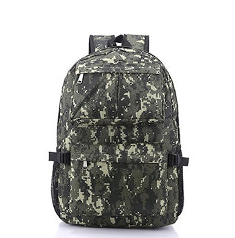 camouflage stylish backpack leisure large capacity waterproof backpack for men and women