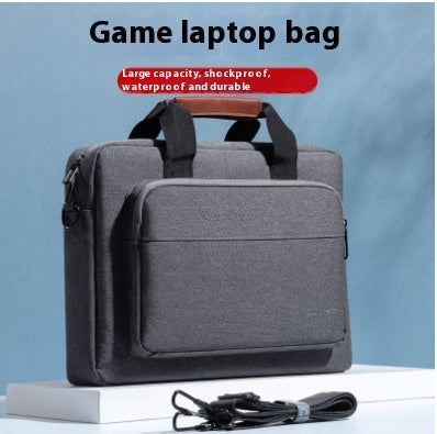 simple and creative solid color laptop bag 1