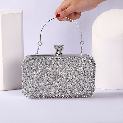 new dinner bag womens handbag with diamonds banquet clutch