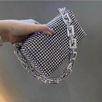 fashion diamond bag handheld crossbody