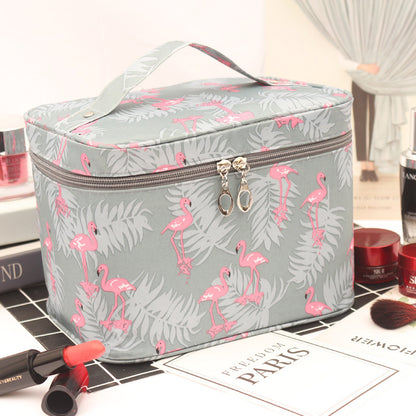 net red cosmetic bag portable large capacity travel waterproof