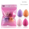 4 pcs bag wet and dry dual cosmetic puff