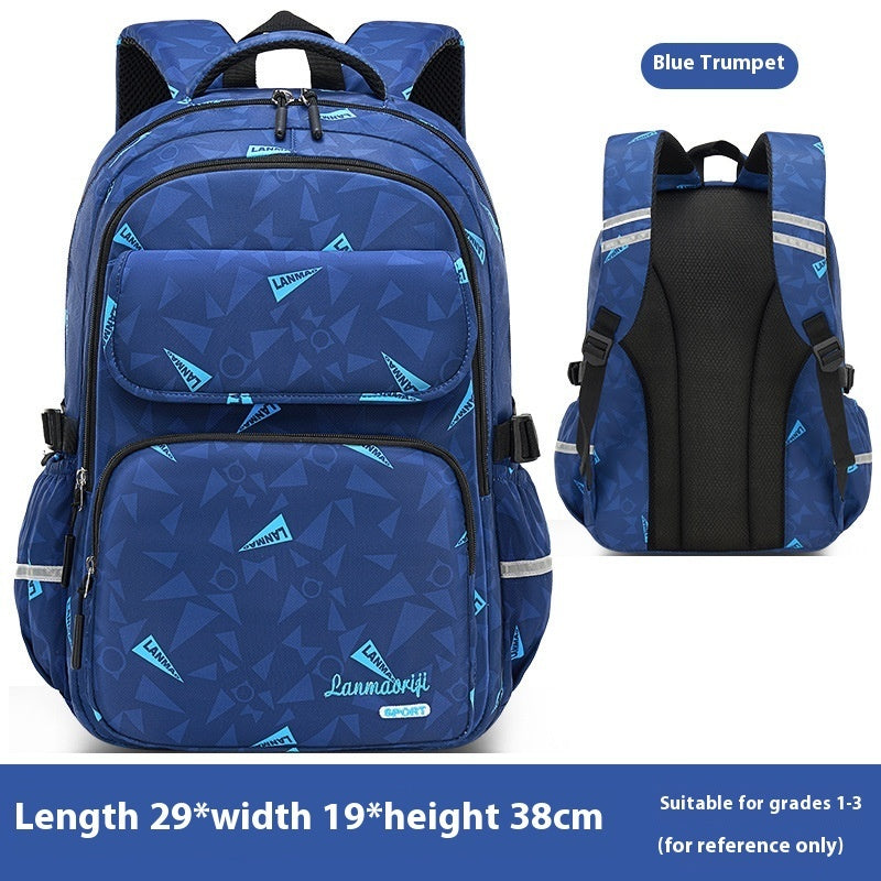 Backbone Protection And Load Reduction Waterproof Backpack