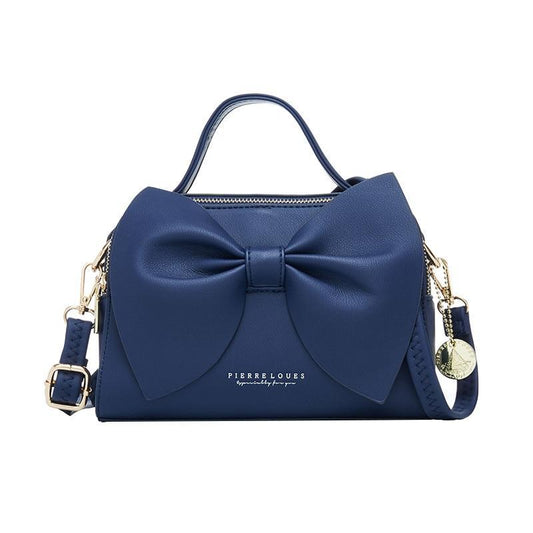 korean womens bow shoulder bag