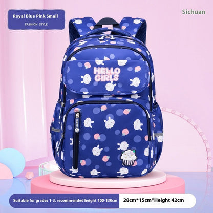 6 12 year old primary school childrens backpack large capacity schoolbag