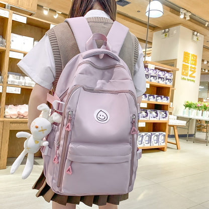 schoolbag female college student primary school student high school student large capacity backpack